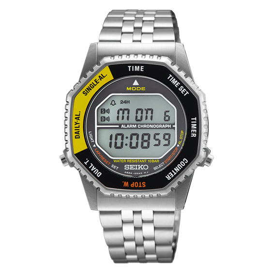 Watch Seiko Man Rotocall in Steel SMGG17P1 - SMGG17P1